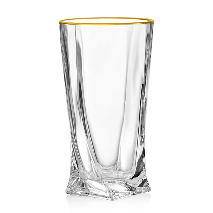 8011HB Quadra Highball / High Tumbler Crystal Glasses Creative Customized Juice Glasses Water Glass