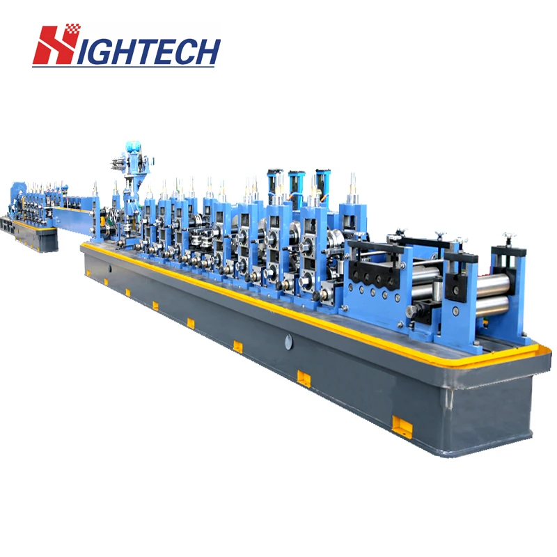Automated ERW Carbon Steel Pipe and Tube Straight Seam Welded Tube Mill Machine