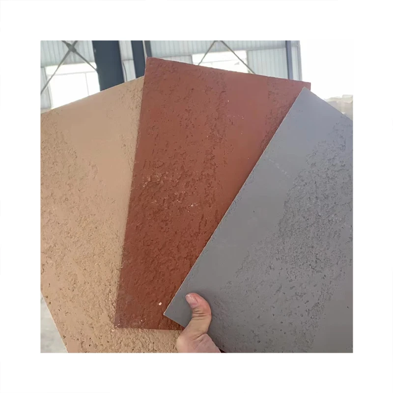 MCM Cement Concrete Board Flexible Stone Veneer Slate For Tall Building Soft Tiles Decorative Wall Siding Panels