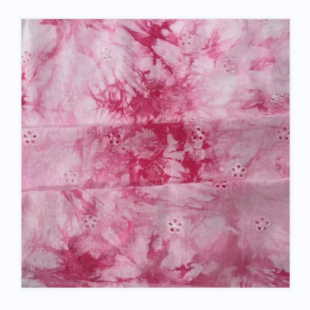 
 2021 китайская фабрика искусственного шелка, модная ткань с вышивкой для платья  