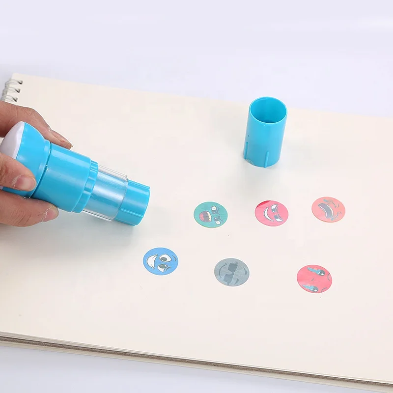 Набор пасхальных штампов по индивидуальному заказу милая пластиковая мини-игрушка самонекательная круглая штамп для детского сада