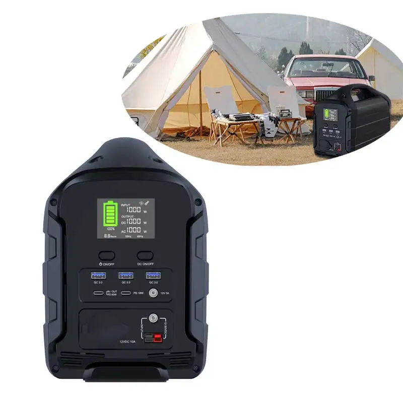 Travel Multi-function Portable Solar Panel Generator large capacity Safer emergency energy storage power supply