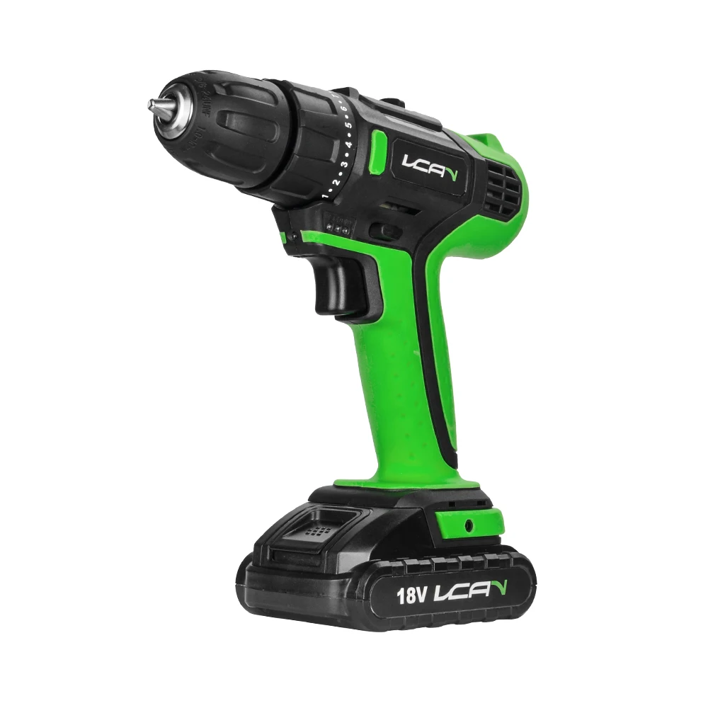 
Household 18V Cordless Drill 2 Speed Drill Cordless 17+1 Cordless Drill With LED Light 