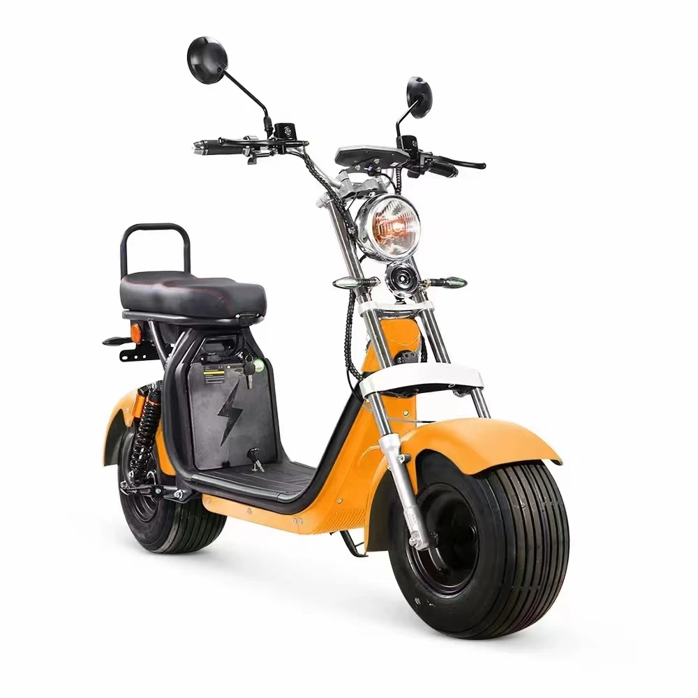 Factory EEC COC 60V 20Ah E Scooter Lithium Battery Adults Electric Bike Citycoco 2 Wheel Fat Tire Scooter Motorcycles