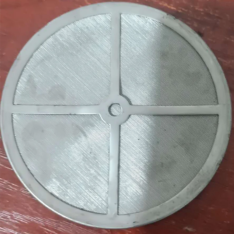 
Customize 10 25 100 200 Micron 304 Stainless Steel Wire Mesh Metal Filter Disc 
