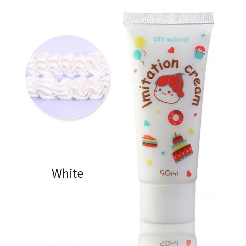 2024 hot sell Wholesale Factory Direct Sales Diy Manual Material Antifreeze Simulation Cream Glue For Phone Case Decoration