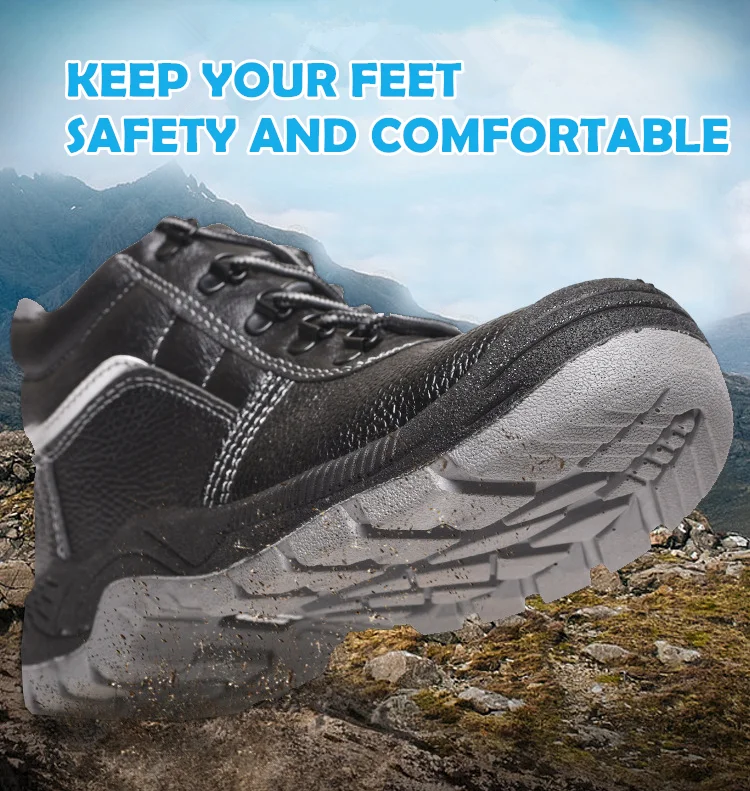 Wholesale suppliers manufacturer Brand botas de trabajo con punta de acero S3 Steel Toe Safety Shoes For Work