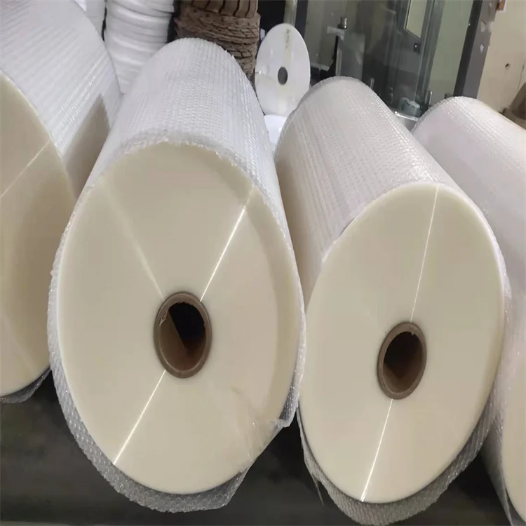 strong adhesion and high transparency film15 micron thickness bopp film laminated polypropylene for plastic woven bag film
