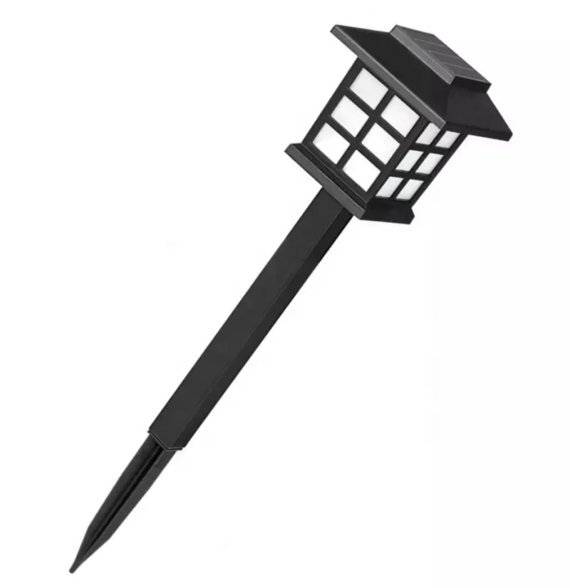 Wholesale Outdoor Solar Light European Style Solar Powered Pathway Light Garden Palace Lantern