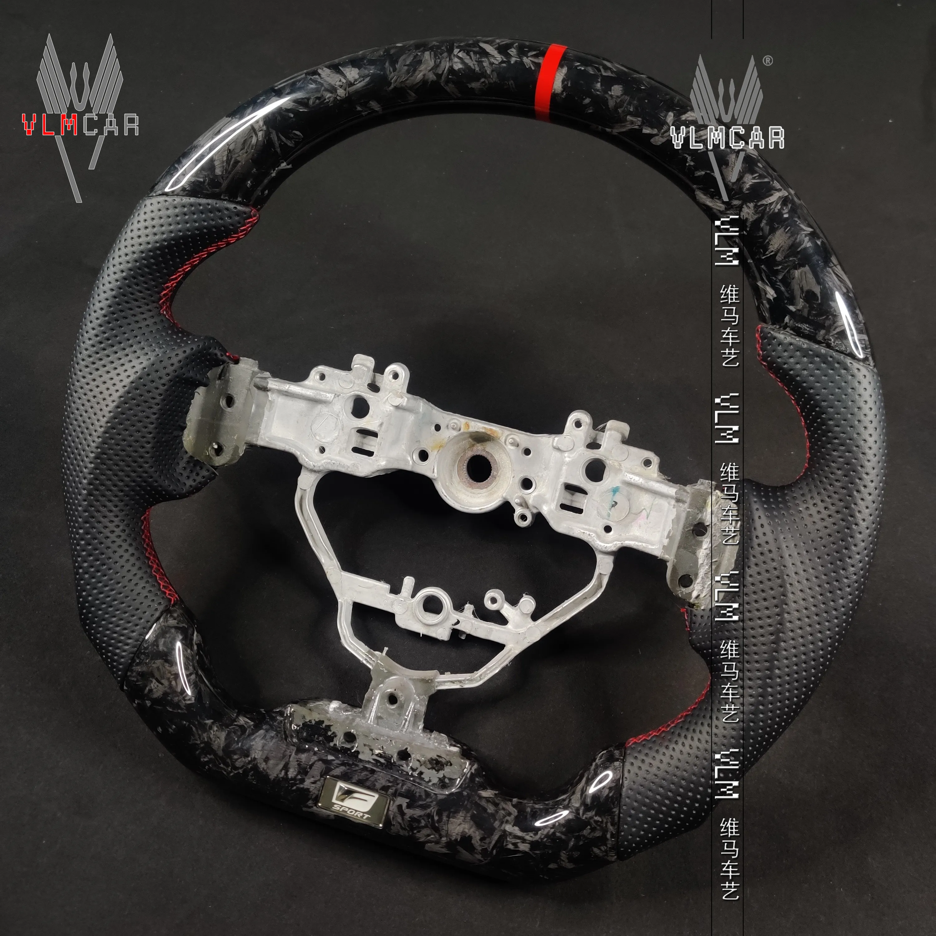 Private custom forged carbon fiber steering wheel for Lexus IS250 IS350 ISF/ES/RX/Available for all car models