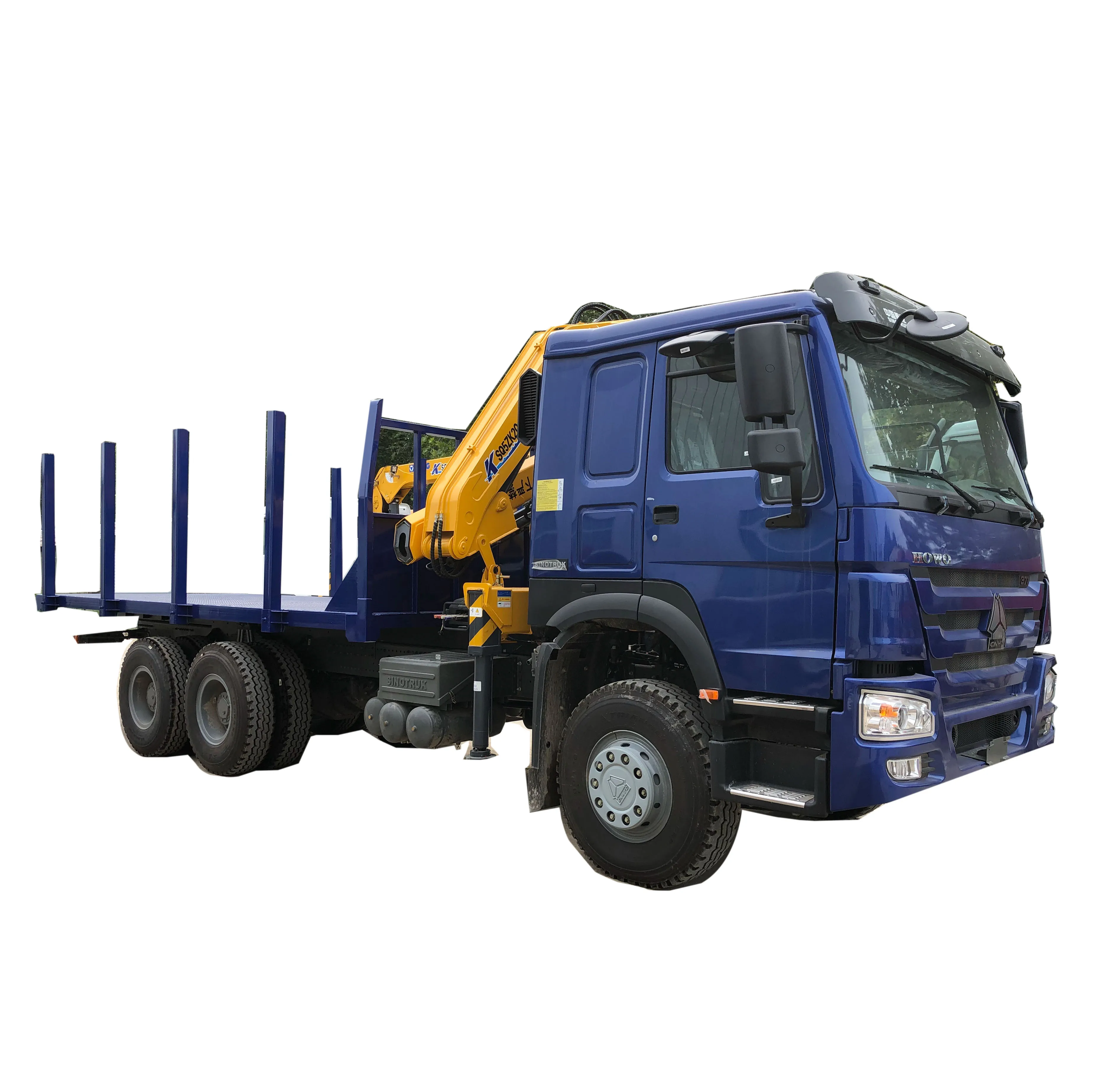Подгоняемый Sinotruk Howo 6x4 6x6 деревянная древесина переносчик лесных лесов тяжелый грузовик дизельный на продажу> 8 л