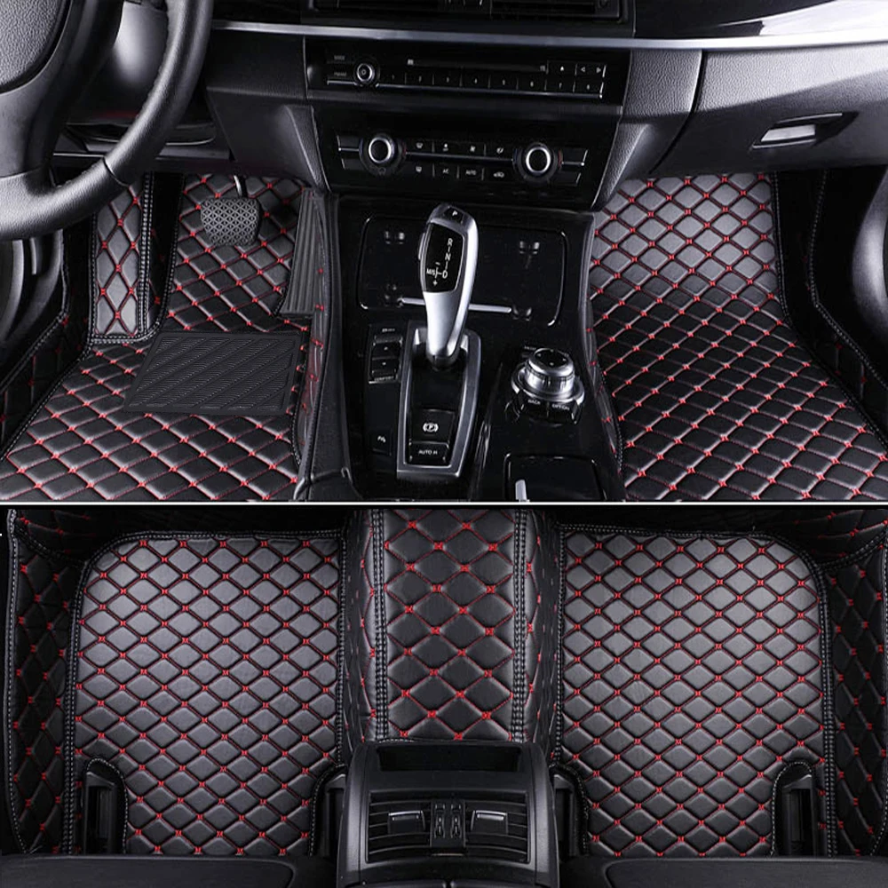 Chery Tiggo 8 3D Customizable Luxury Anti-slip Waterproof Leather Car Floor Mats Universal Fit