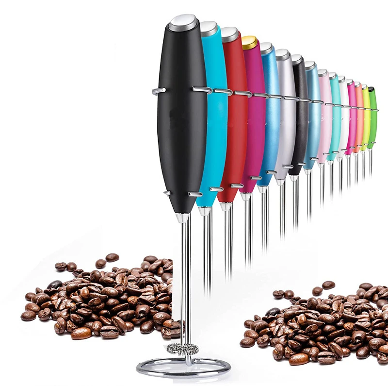 Automatic Coffee Mixer Frother Milk Electric Milk Frother Handheld Electric Stainless Steel Milk Frother