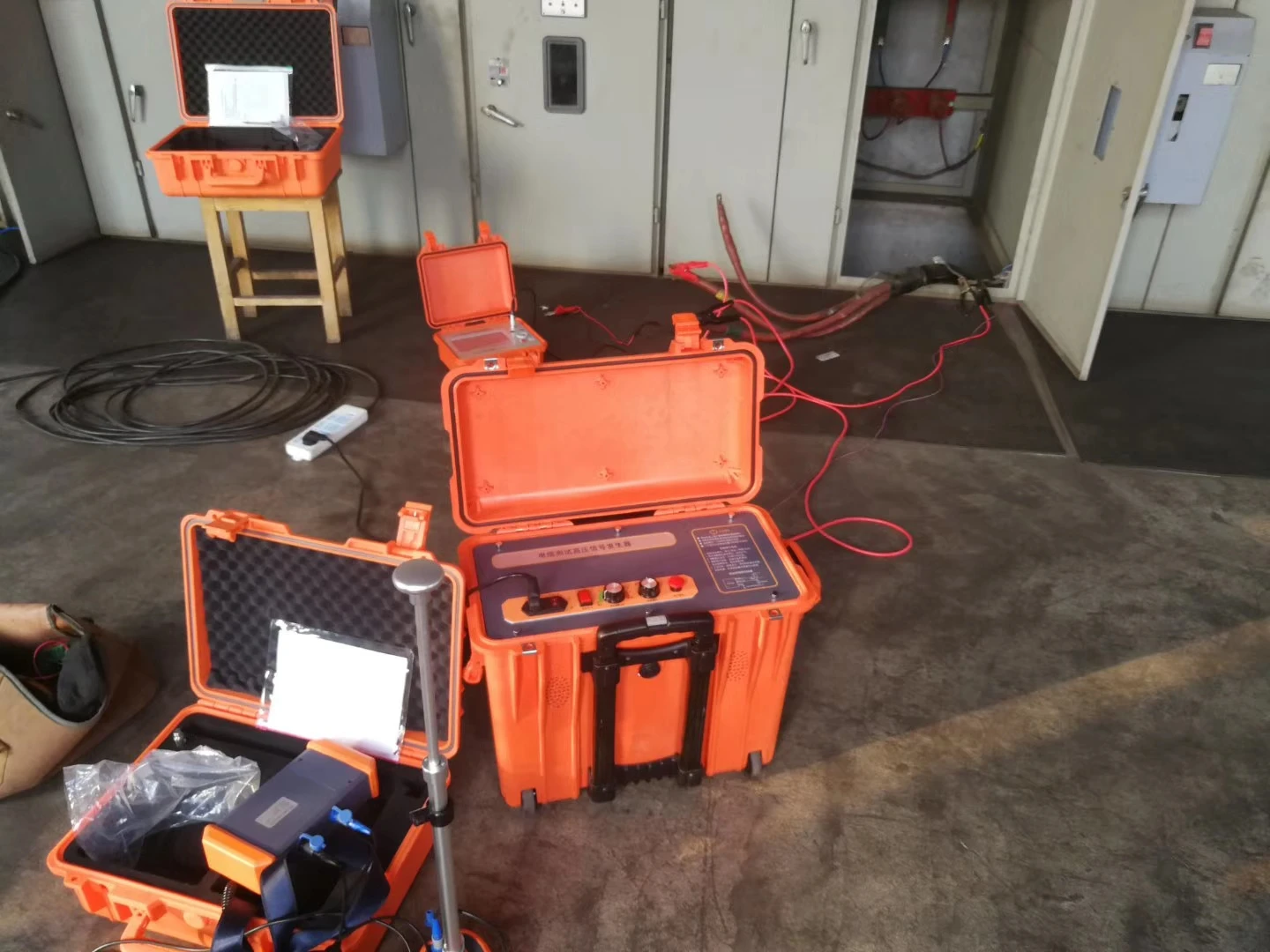 500J 1000J 2000J  0-35KV High Voltage cable fault locator tester  for  discharging signal