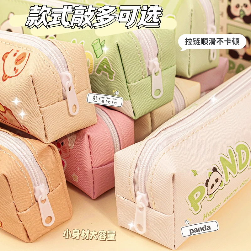 Ins High Appearance Level Stationery Bag Student Pen Bag Kawaii Stationery Wholesale Cheap Pencil case for Girls to School Cute