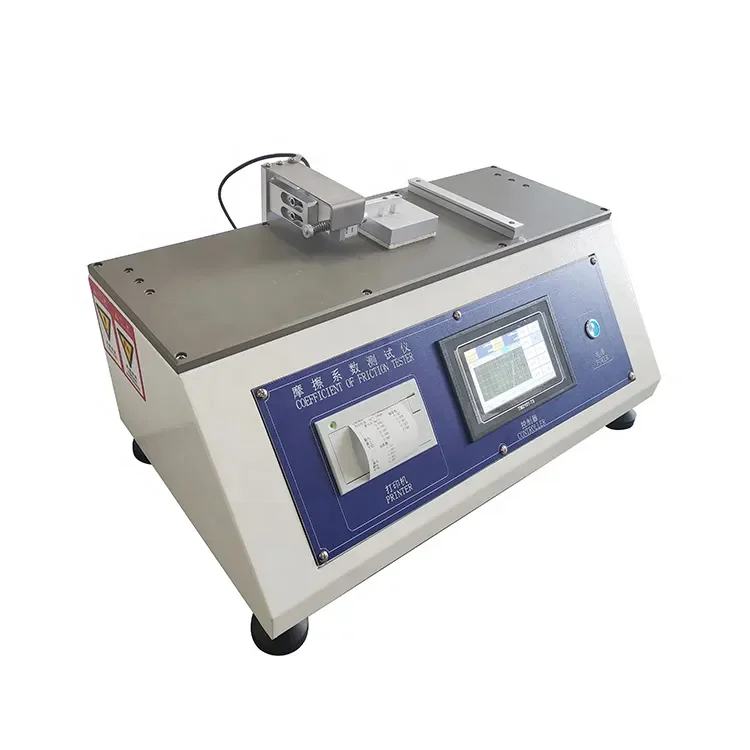 ISO 8295 TAPPI T816 Textile Testing of smoothness testing Coefficient of Friction Tester Testing Machine China supplier