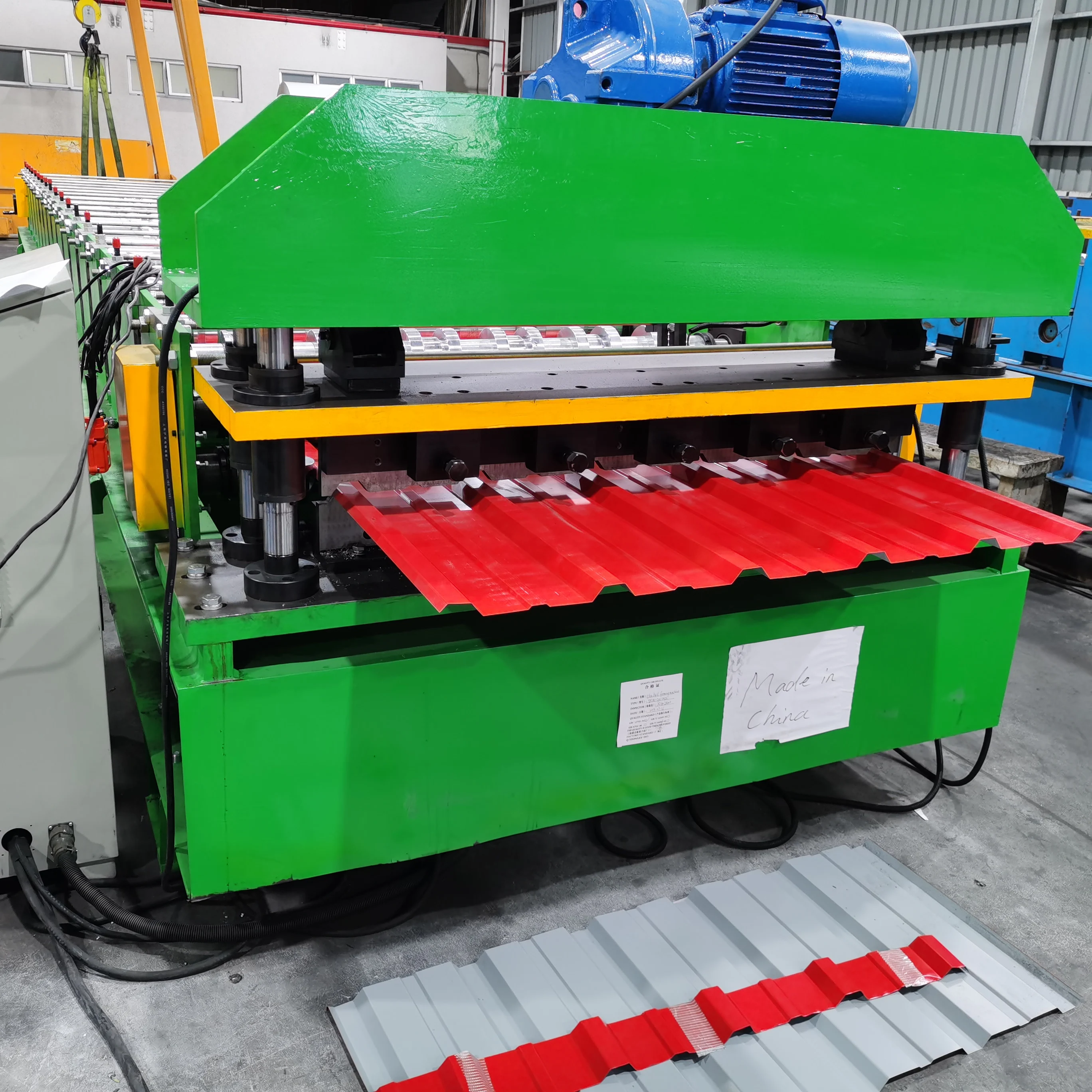 Used Metal Roof Panel Roll Forming Machine Ppgi Roof Sheet Roll Forming Machine