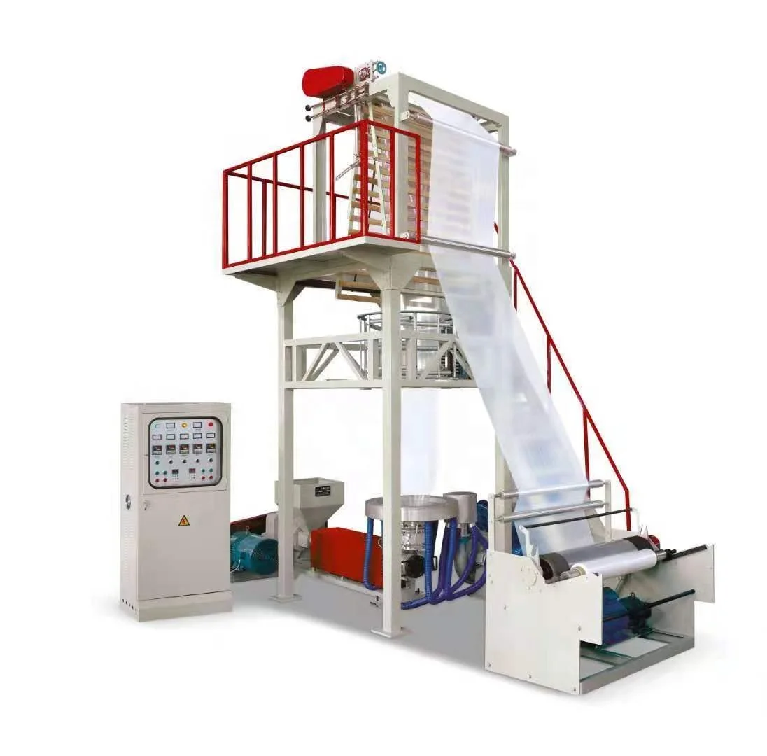 High Output PE Film Blowing Machine for make plastic film to make packing or bags