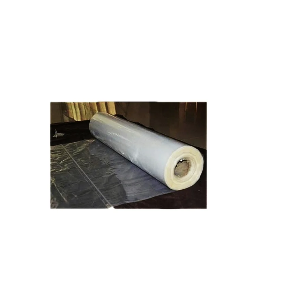 Transparent large size protective roll film plastic mattress packaging film