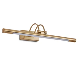 Brass indoor bathroom antique brass wall lamp bathroom lighting vanity mirror lights waterproof IP44 lamp