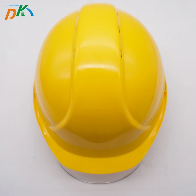 White CE EN397 Standard American Cap Safety Helmet with Goggle