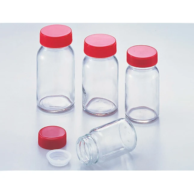 
Japanese 24ml No.1 513002 Standards Wide Mouth Clear Unique Custom Glass Bottles for sale 