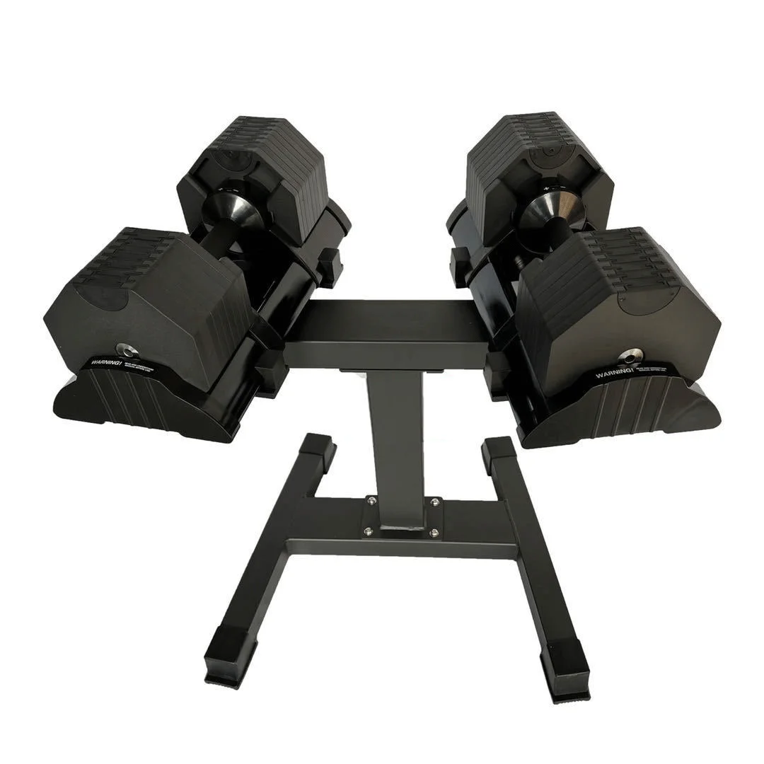 20kg free weight adjust dumbbell 8 angles black 2kg to 32kg 5lb to 80lb quickly adjustable dumbbell