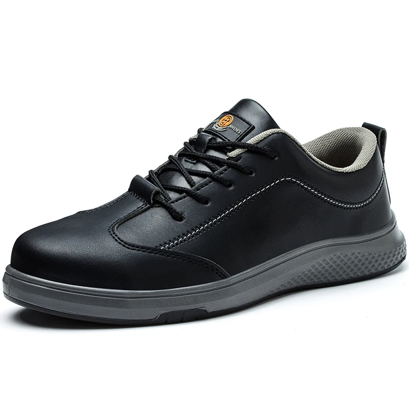 new style wear resistant Anti-oil Non Slip SBP Leather Safety Shoes Men Women Ladies Protective Work shoes Boots