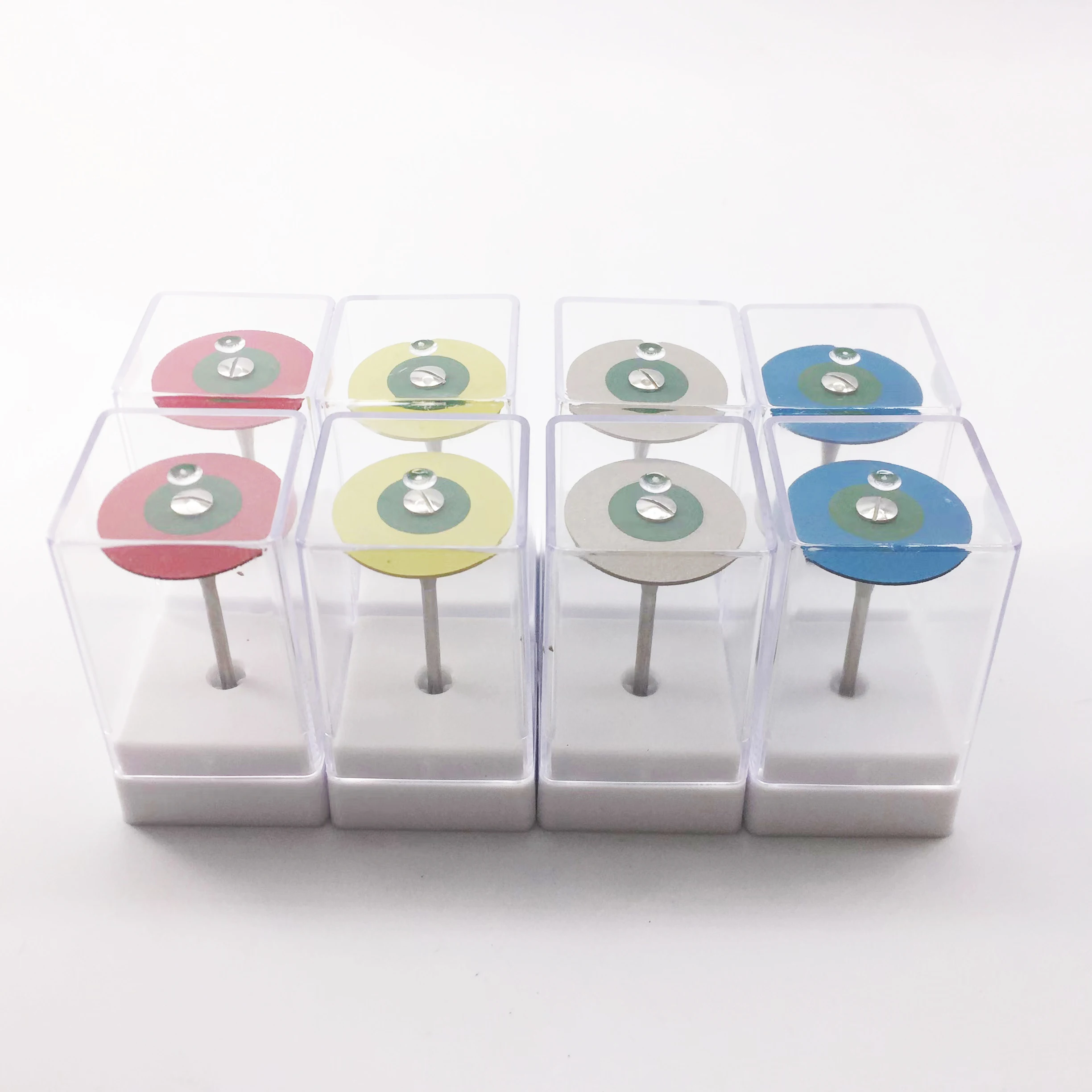 Dental laboratory dentures shaping diamond rubber disc for grinding ceramics zirconia alloy metals