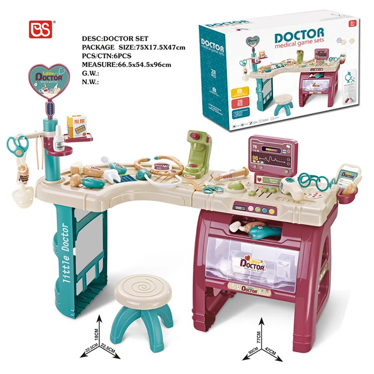 Детский косплей, докторская игра, ролевой врач, медицинский игровой набор, имитация медицинских инструментов, игрушка