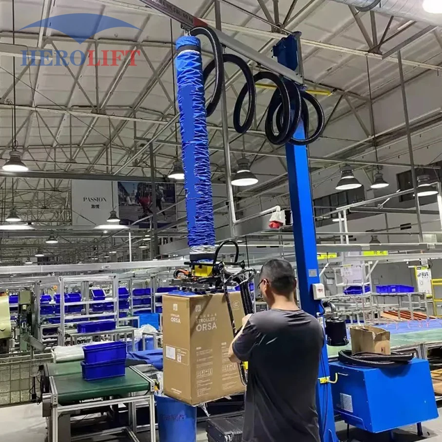 Hot sell box lifting equipment quick vacuum lifter carry 35KGS wooden box