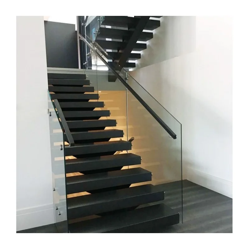 CBMmart aluminum stair white wood oak led luxury staircase step vinyl covering lift trolley stage platform wheelchair stretcher