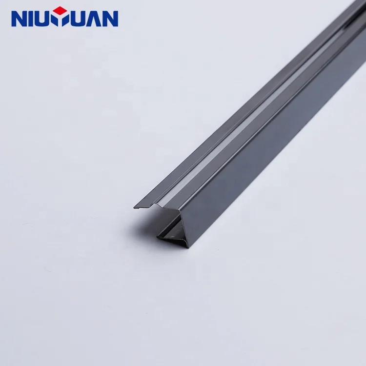 NIUYUAN Ceramic Stainless Steel Tile Trim Edges for Outside Corner