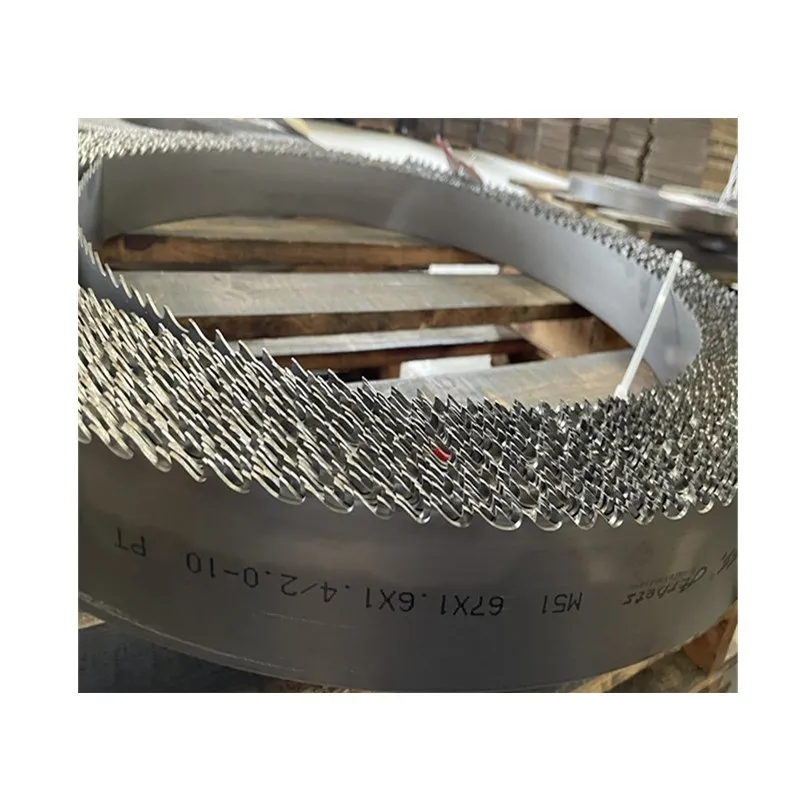 Blade for hard wood metal cutting machine blade steel band