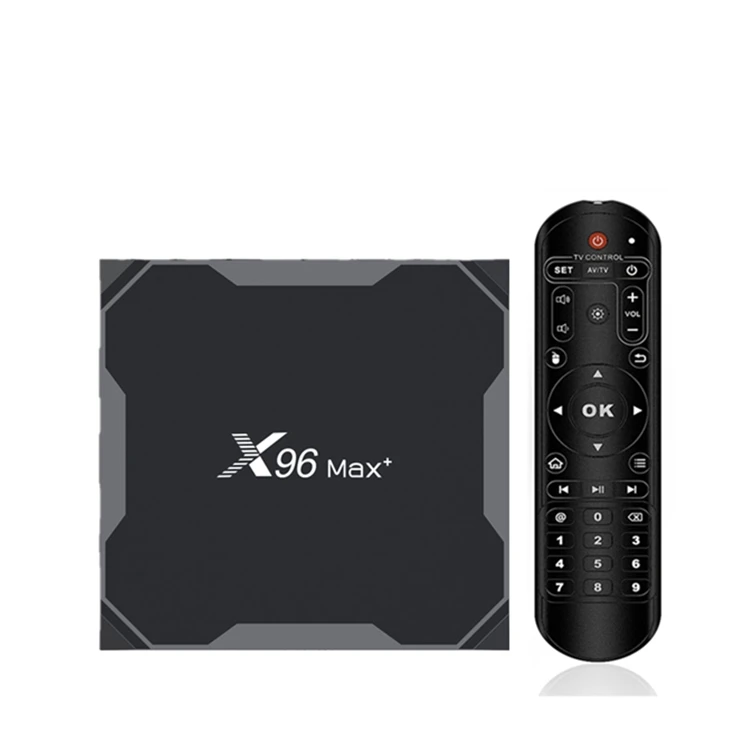 High Quality Android 9 OS TV Box X96 Max Plus Amlogic S905X3 2G 16G 4G 32G 5G Dual WiFi 8K OTT media player set top box