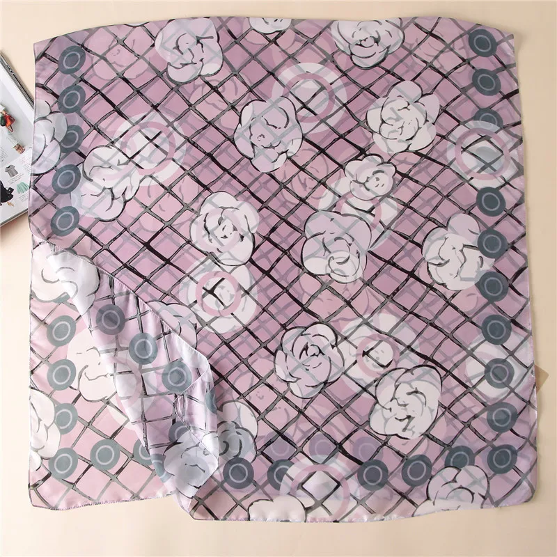 2022 Yiwu simulation silk hijab long fashion new printing seaside resort sunscreen silk scarf scarf female