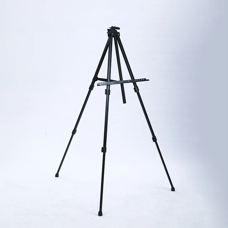New Design Adjustable Folding Tripod Stand Metal Iron Studio Painting Iron Triangle Easel