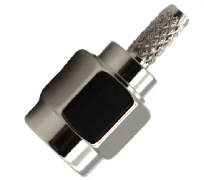 RF коаксиальный разъем SMA Прямой штекер обжимной sma антенна sma инвертор для LMR200 LMR195 RG142 RG400 RG58 Кабельный разъем