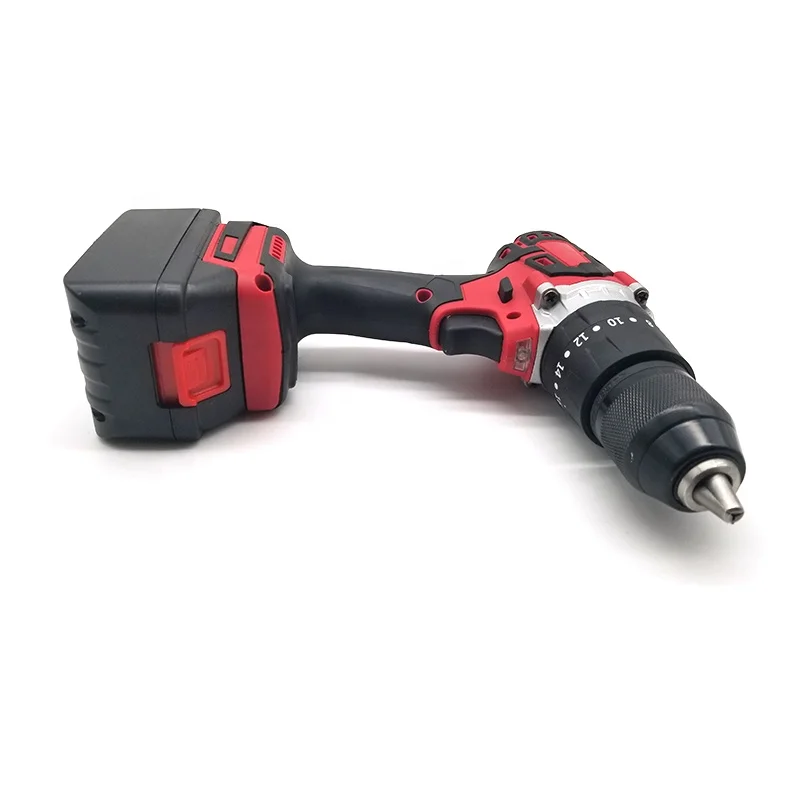 Brushless Impact Hammer Drill Bolt Tightening Tools Electric Torque Wrench Cordless Impact Drill