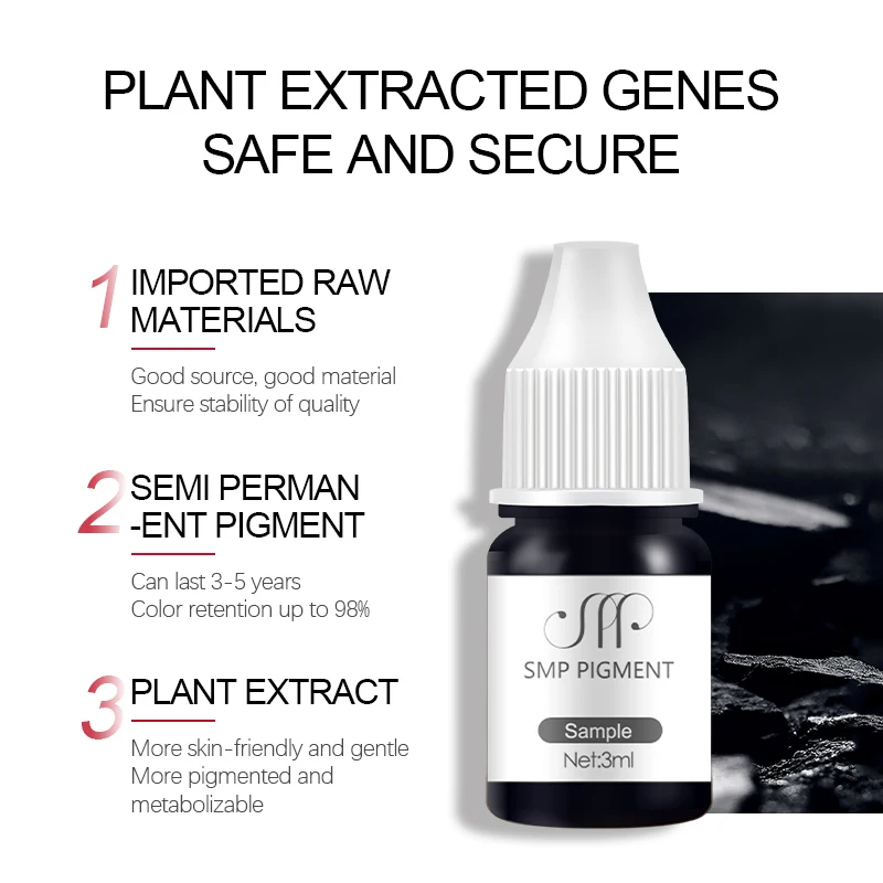 SMP permanent makeup pigment new color tattoo ink eyebrow pigment scalp ink