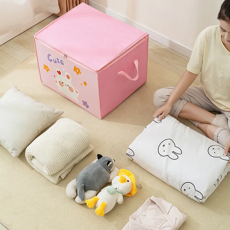 cartoon cute powder front dress nut workshop extra cargo freezer spare handles folding storage box containers for toy clothes