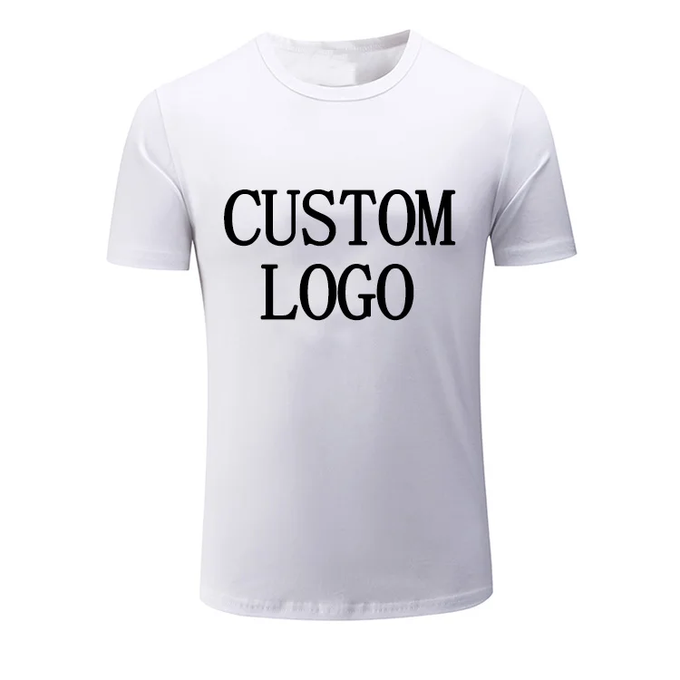 Manufacturer wholesale custom print logo t shirt custom designs cotton blank men t-shirt