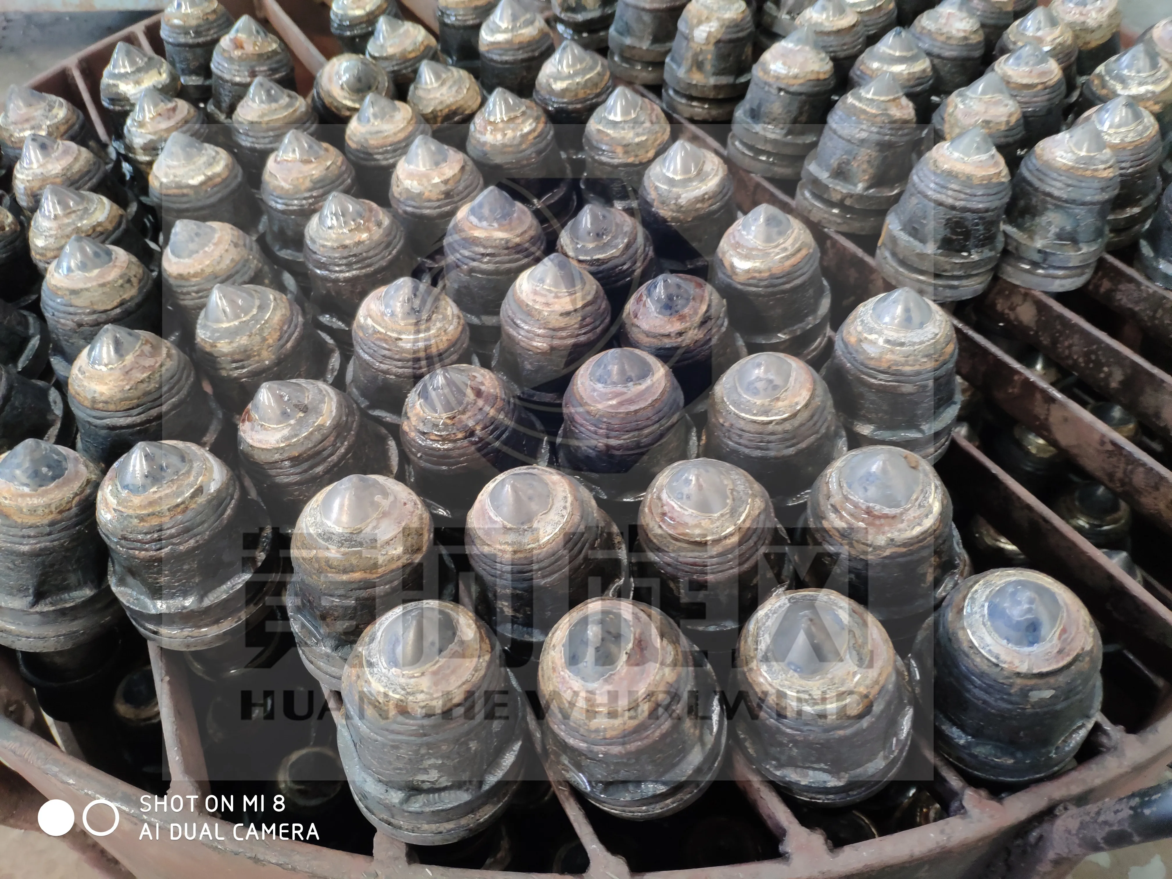 Kenna metal Drill Auger Bit Manufacturer Bullet Teeth For Foundation Drilling Tools C31hd