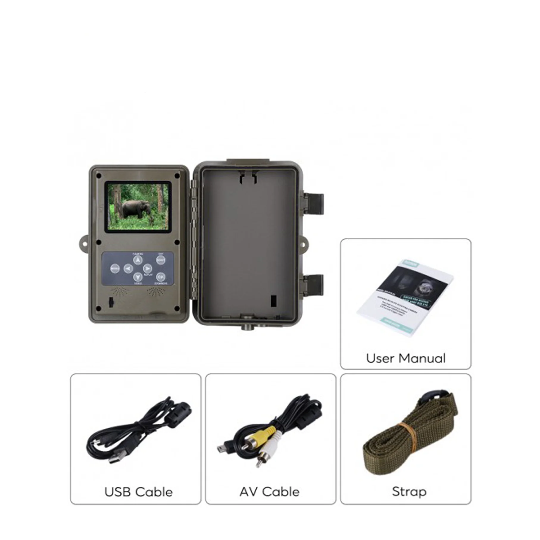 
Best Selling 4K 0.2S Trigger Speed Wild Trail Camera 940NM Infrared Night Vision Digital Hunting Camera 16MP Image Sensing 