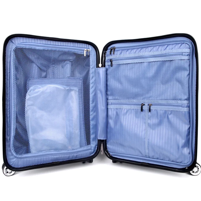 2022 fashion hardside trolley luggage set pc  smart luggage