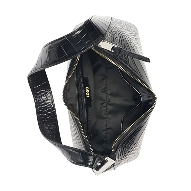 High End Custom Leather Women Handbags Fashionable And Elegant Underarm Women Shoulder Bags