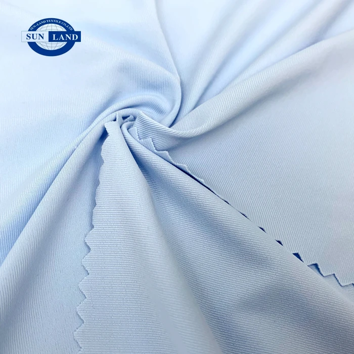 4 way stretch sportswear clothing underwear material 87% far infrared nylon 13% spandex circular knit single jersey fabric