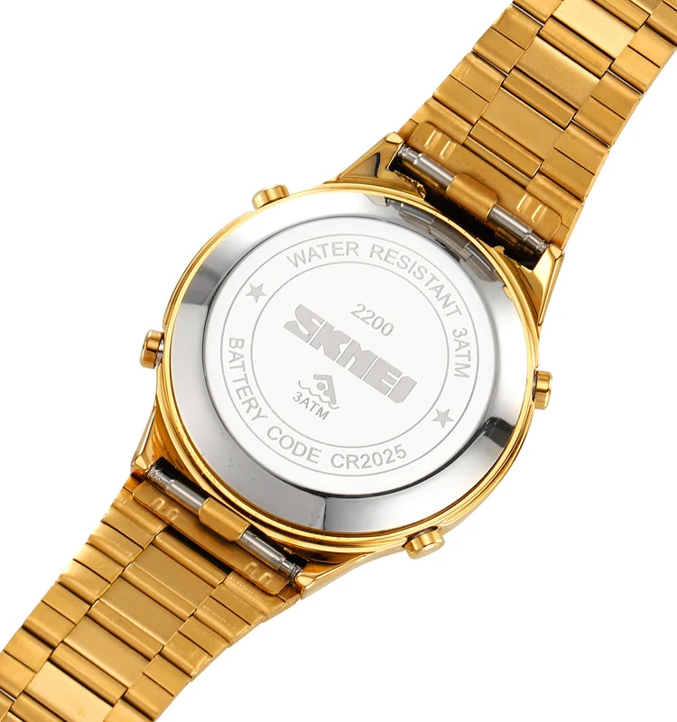 SKMEI 2200 islamic finder qibla direction compass muslim digital al fajr azan watch wrist times prayer black watch for men ultra