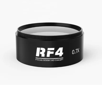Аксессуары для микроскопа RF4 WD165 0.5X 0.7X 0.48X объектив вспомогательного тринокулярного стерео зум-объектива Barlow