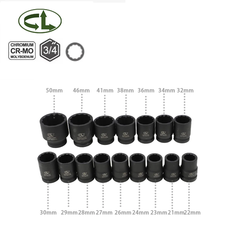 Стальной гайковерт для 3/4